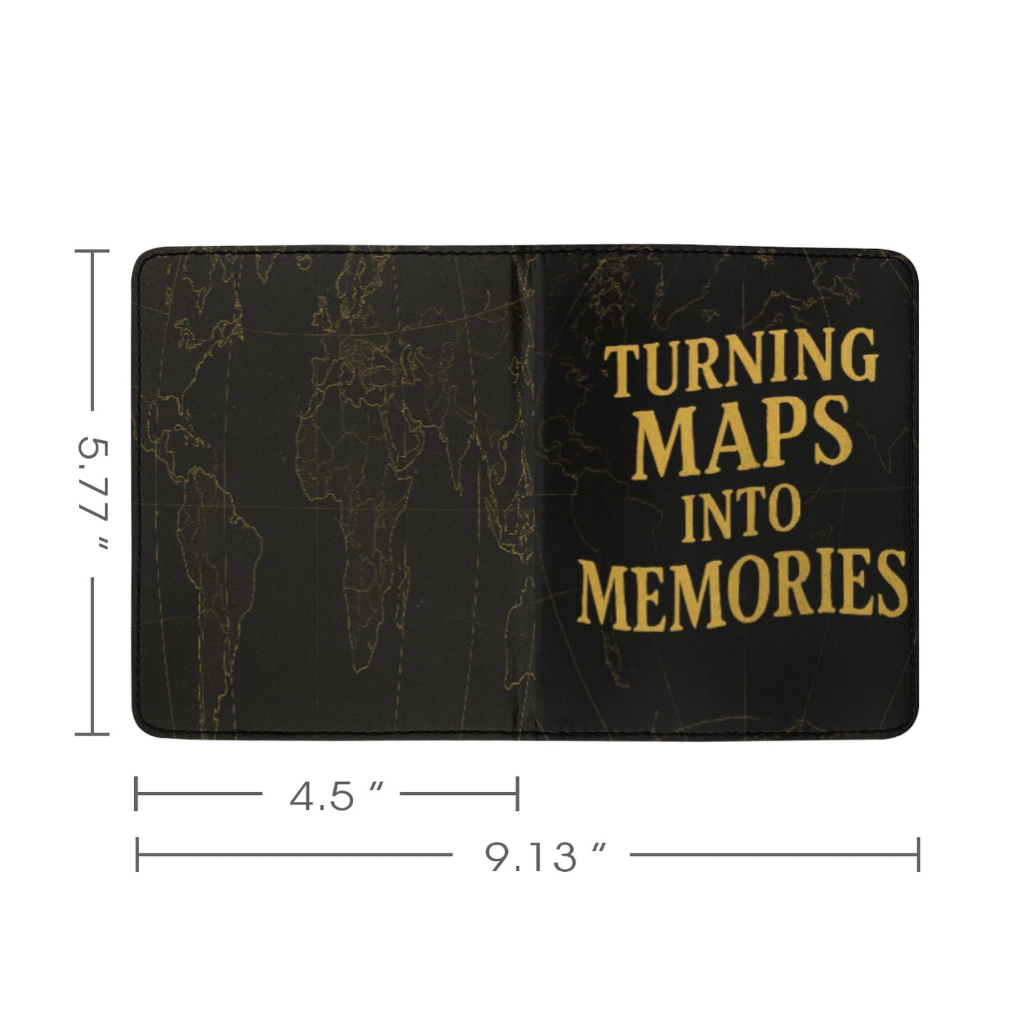 Black Passport Holder