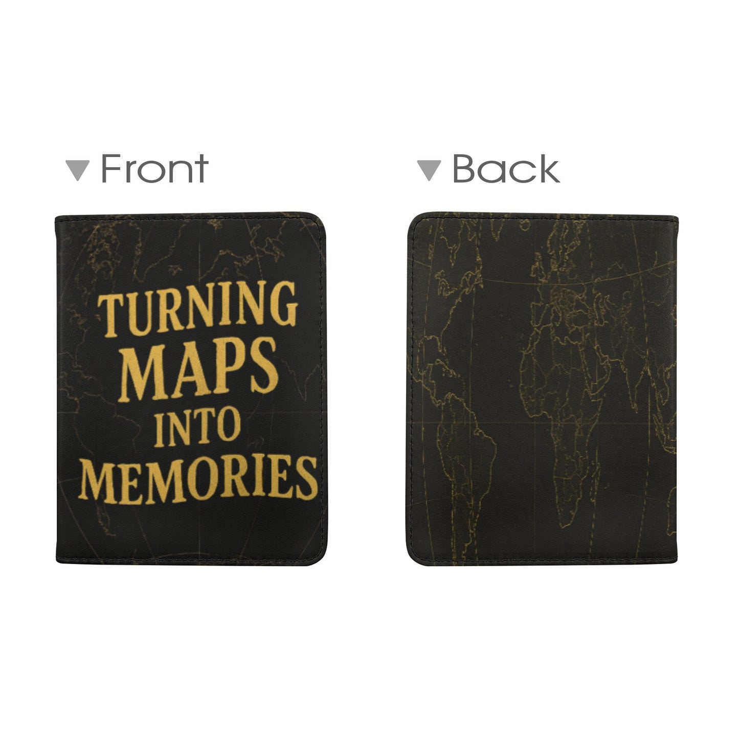 Black Passport Holder